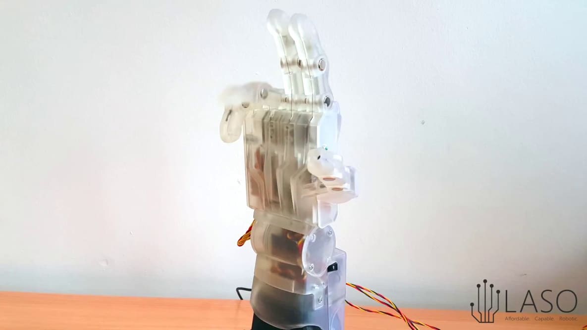 Featured image of Researchers 3D Print Functional Robotic Prosthetic Hand at a Fraction of the Cost