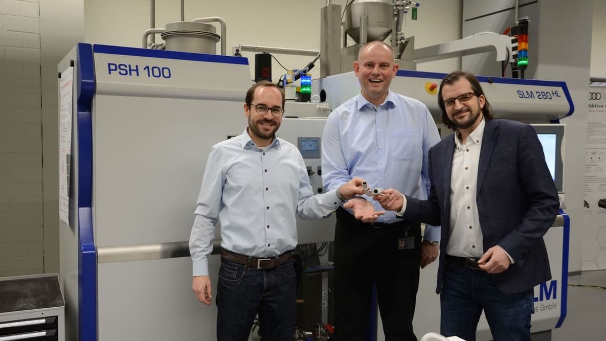 Featured image of Audi Partners with EOS and SLM Solutions to Implement 3D Printing