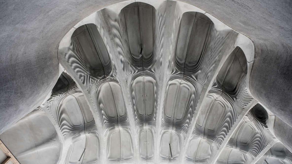 Featured image of ETH Zurich Uses 3D Sand Printed Formwork to Build Concrete Smart Slab