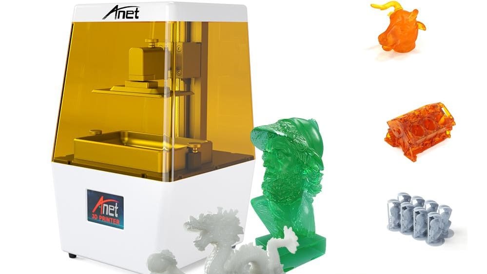 Featured image of Anet N4 LCD 3D Printer: Review the Specs