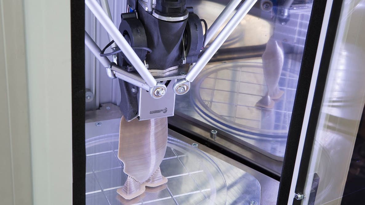Featured image of WASP Debuts Medical-Grade Pellet PEEK 3D Printer