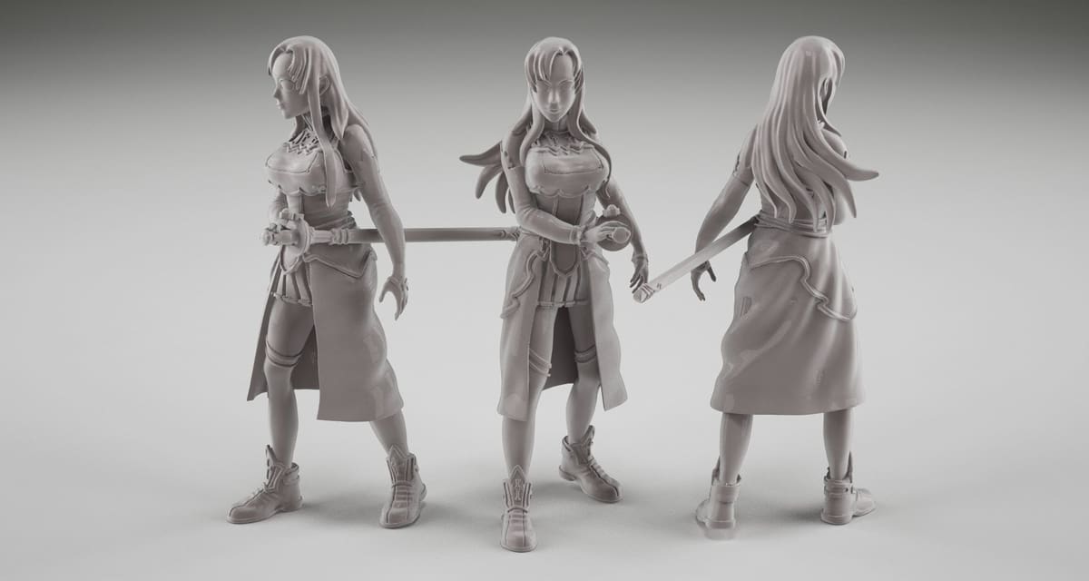 Featured image of Anime Figures 3D Print/STL Files: The Best Sites