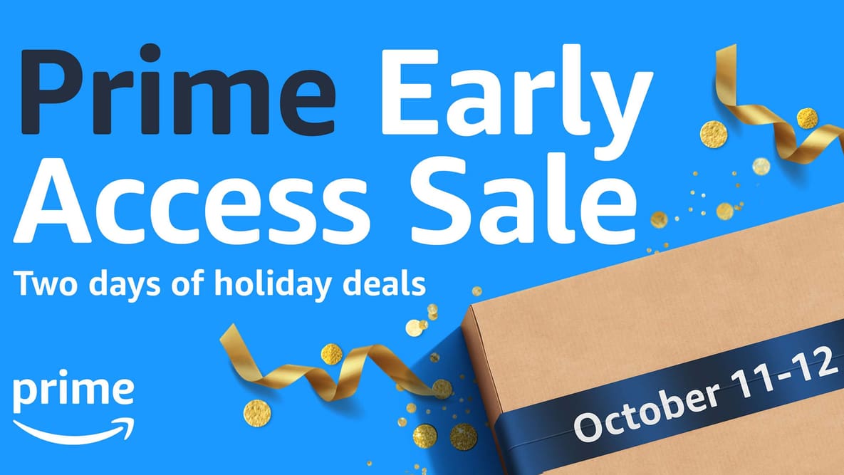 Featured image of Amazon “Prime Early Access Sale” Running 11-12 October 2022