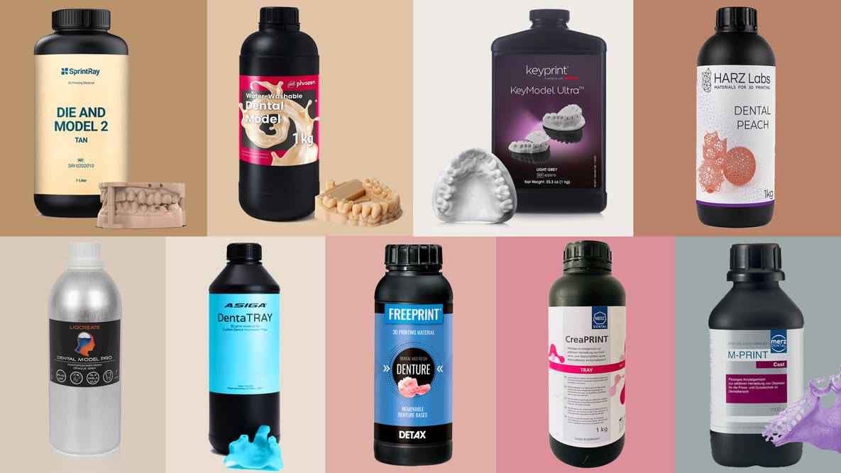 Featured image of Best Resins for Dental 3D Printing