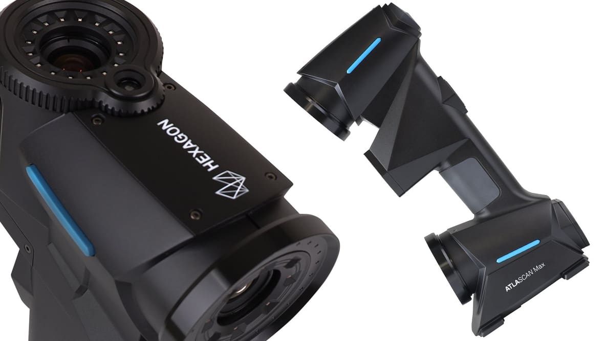 Featured image of Hexagon Debuts Feature-Packed, Handheld Industrial 3D Scanners