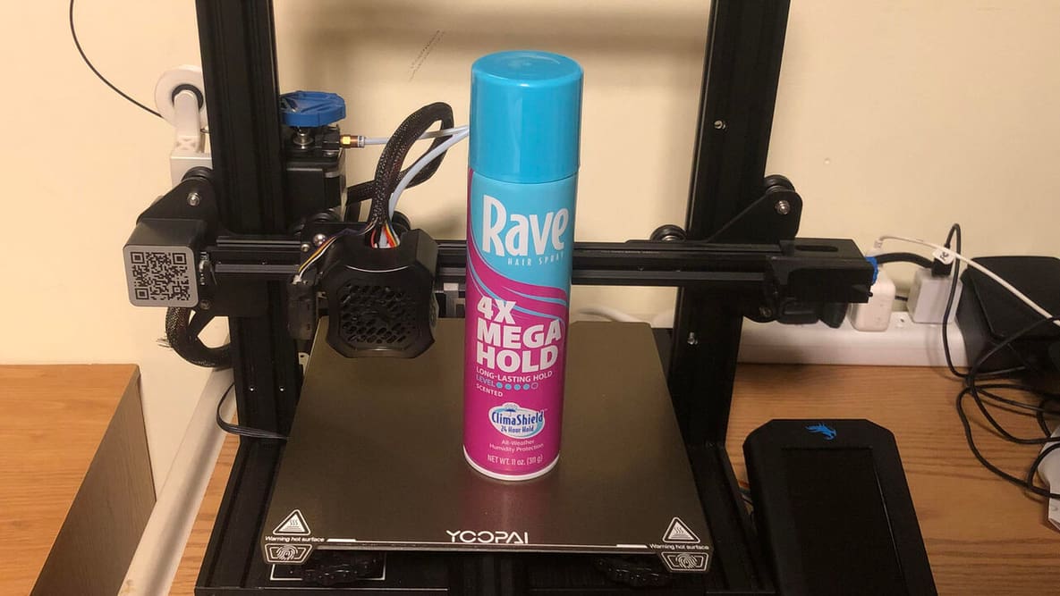 Featured image of Hairspray for 3D Printing: The Best Options