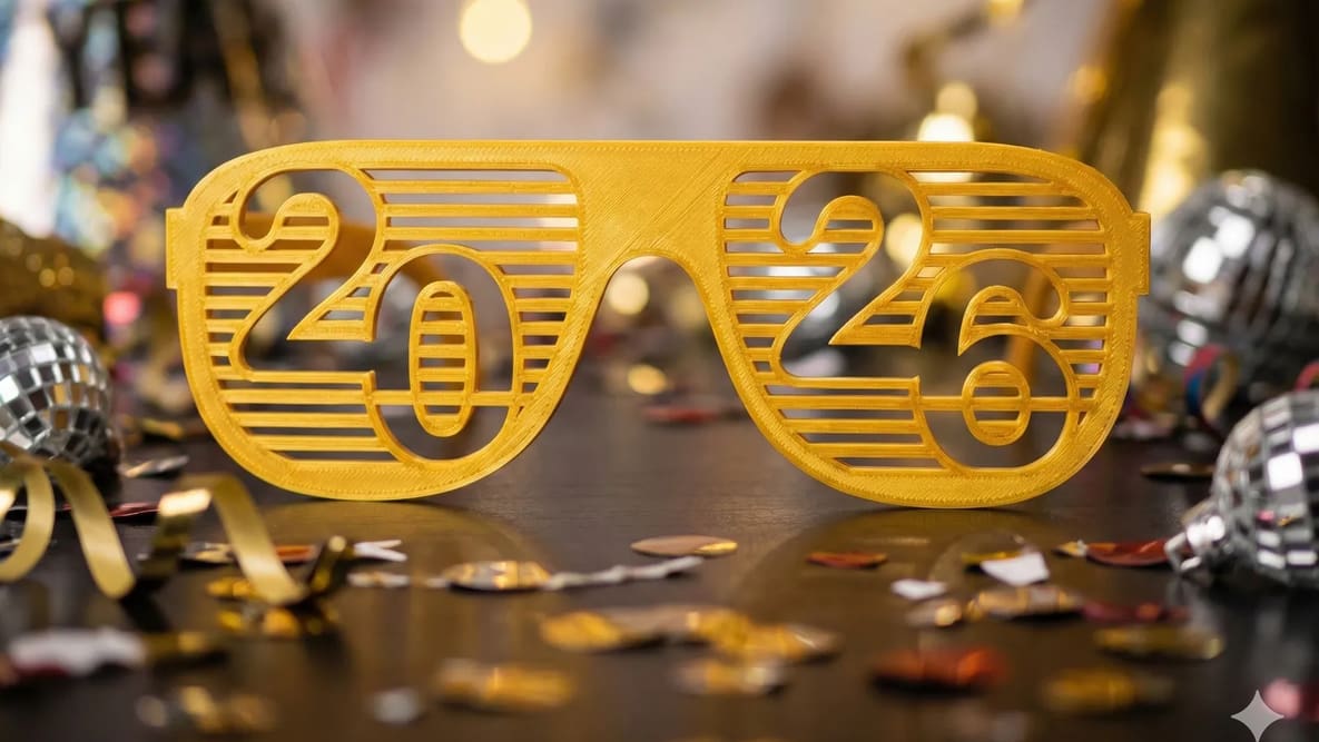 Featured image of 3D Print Your Own 2026 New Year’s Eve Party: 15 Must-Have Projects