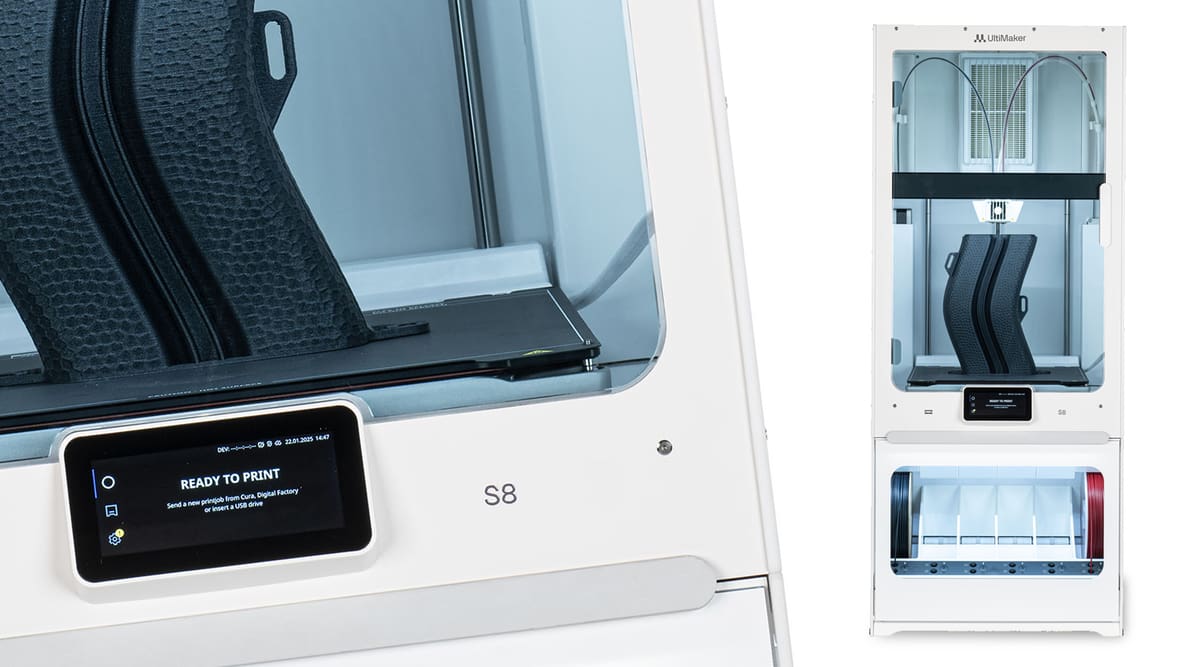 Featured image of UltiMaker’s Just-Launched S8 Is Its Fastest Ever