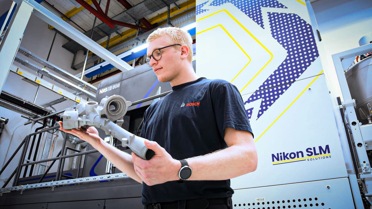 Featured image of Bosch’s $6M Metal 3D Printing Gamble