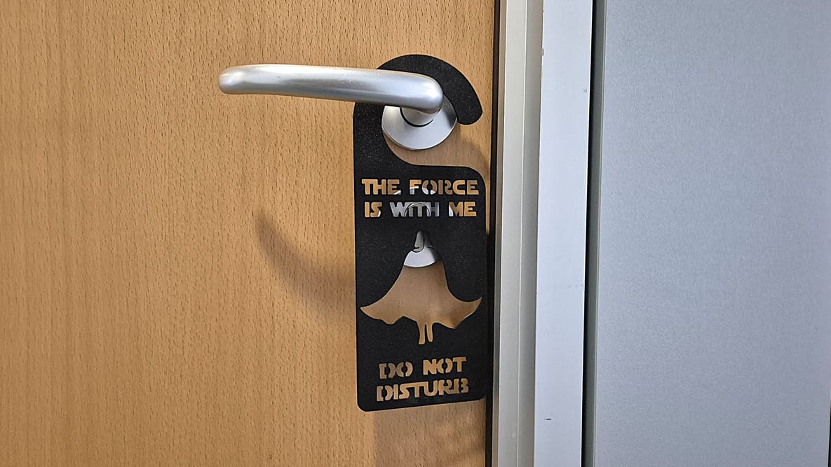 Featured image of May the Force Keep You Undisturbed