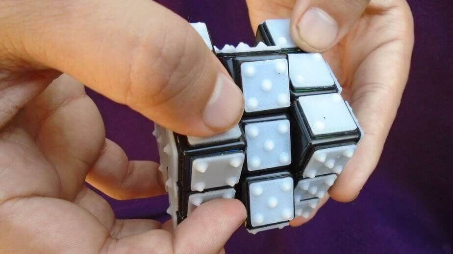 Featured image of Custom Rubik’s Cube in Braille