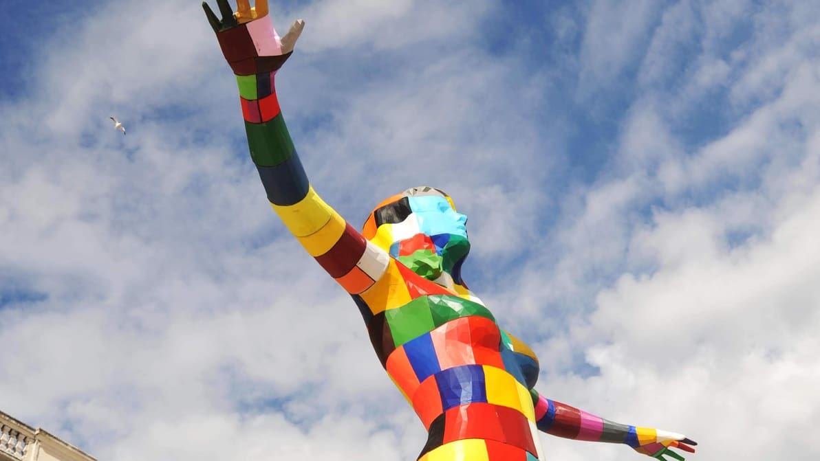 Featured image of Meet 3D Europa, 5 Meter Tall 3D Printed Sculpture