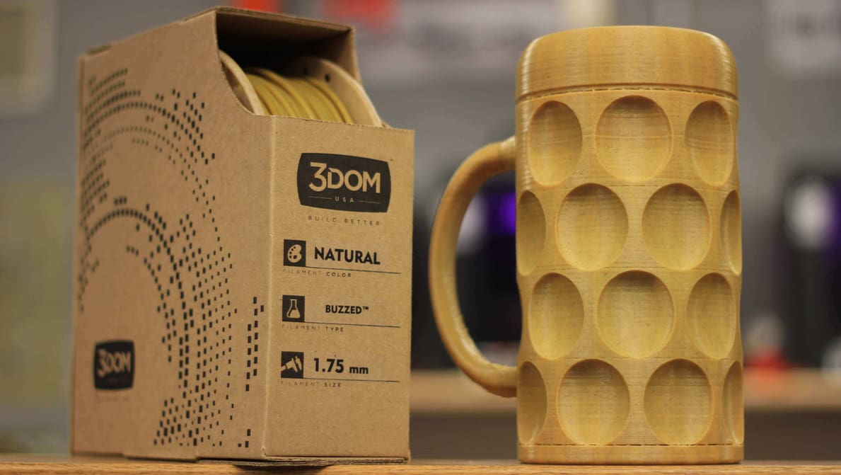 Featured image of 3D Print with Beer Filament