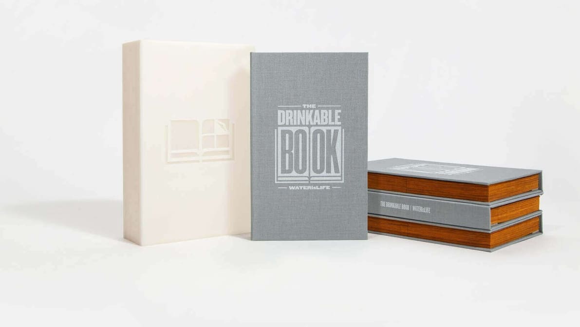 Featured image of The Drinkable Book Sanitizes Dirty Water