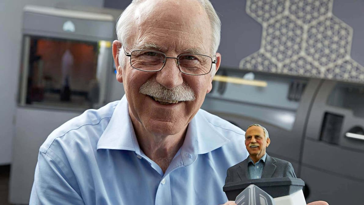 Featured image of 3D Printing Inventor Chuck Hull back at the Helm of 3D Systems