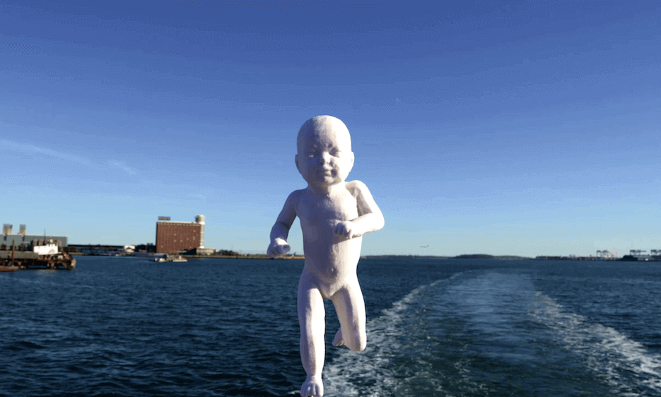 Featured image of “Run Baby Run!” Stars 3D Printed Baby Running Around World