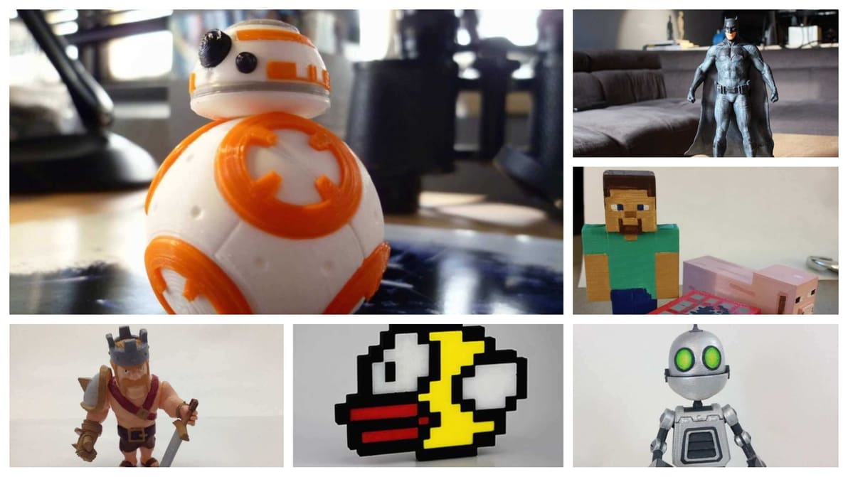 Featured image of 10 Most Amazing Video Game Characters to 3D Print