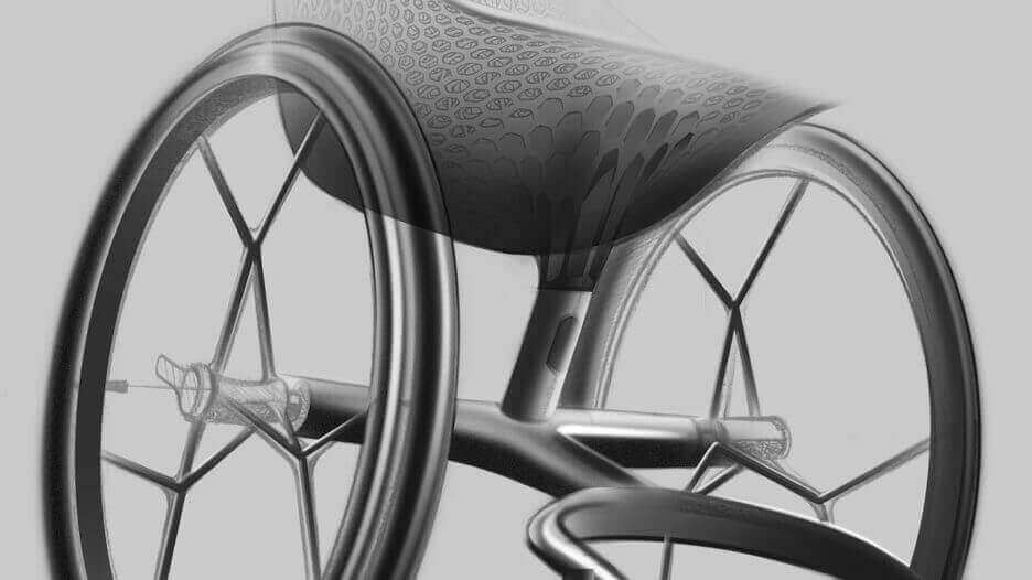 Featured image of Layer Designs World’s First 3D Printed Wheelchair