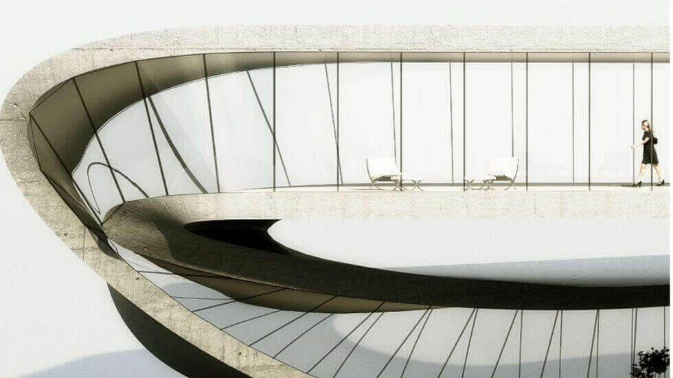 Featured image of Dutch Architect to 3D Print a Möbius Strip Building