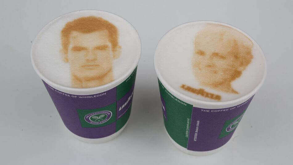 Featured image of Wimbledon Coffee Machine Prints Selfies onto your Drink