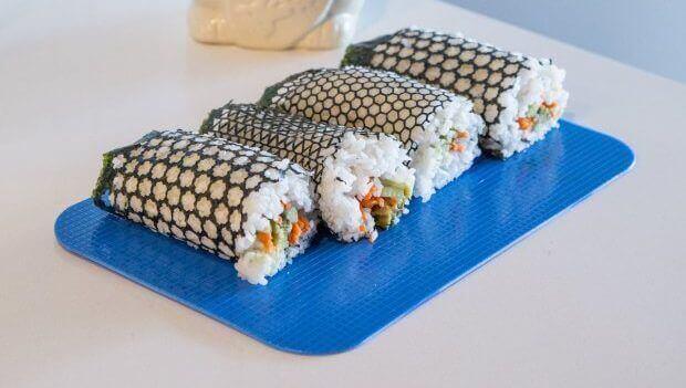 Featured image of Make Your Own Laser-Cut Patterns in Nori for Stylish Sushi