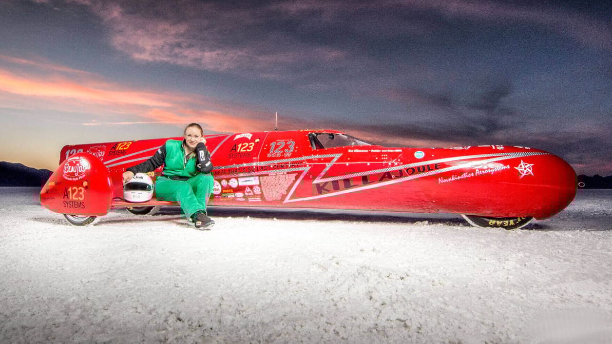Featured image of KillaJoule: Record (and Stereotype) Breaking Electric Motorcycle