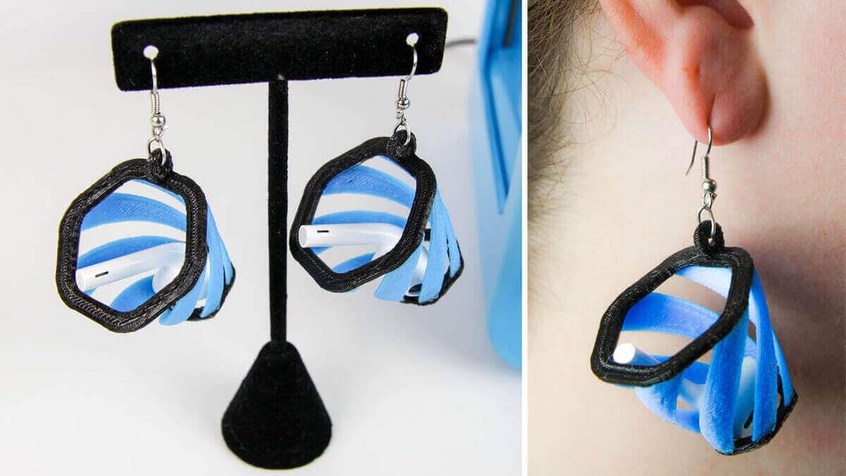 Featured image of These 3D Printed Twisty Earbud Catchers Will Save Your AirPods