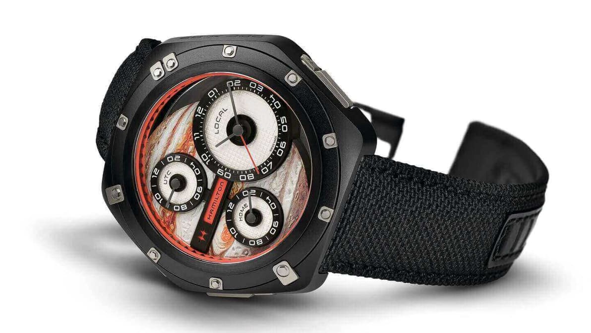 Featured image of Hamilton ODC X-03 is a Sci-Fi Watch with 3D Printed Jupiter