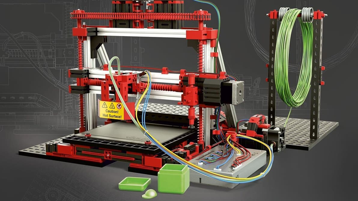 Featured image of Fischertechnik 3D Drucker (Bausatz 536624) im Test