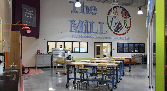 Featured image of Mount Olive High School Opens MakerBot Innovation Center