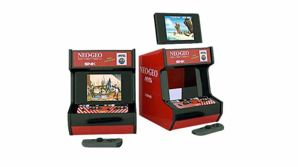 Featured image of 3D Printed Cabinet Turns Nintendo Switch into Neo Geo Arcade