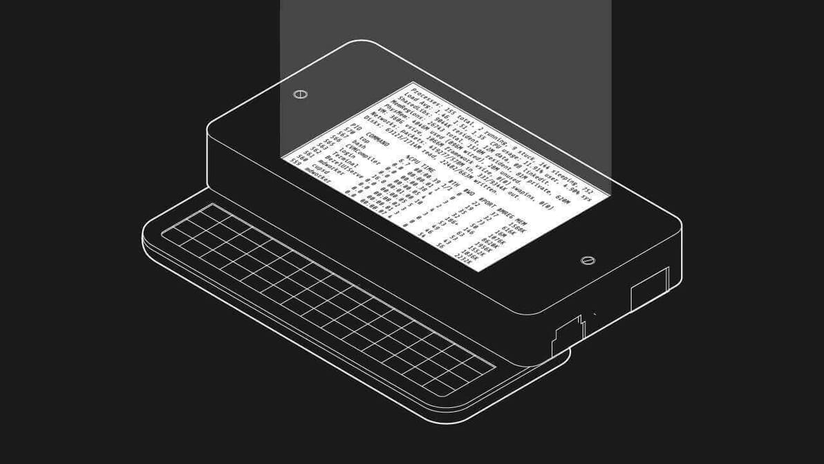 Featured image of Zero Terminal is a Tiny Linux PC in a 3D Printed Case