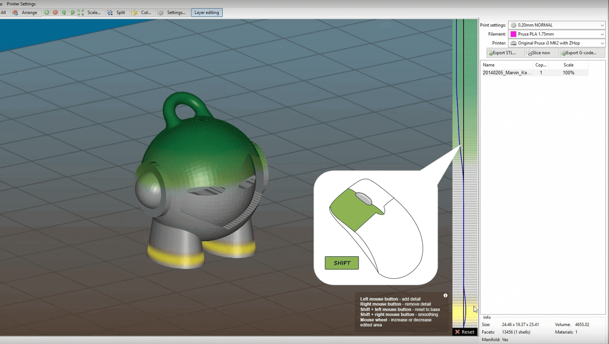 Featured image of Slic3r Prusa Edition Unveils Smooth Variable Layer Height Feature