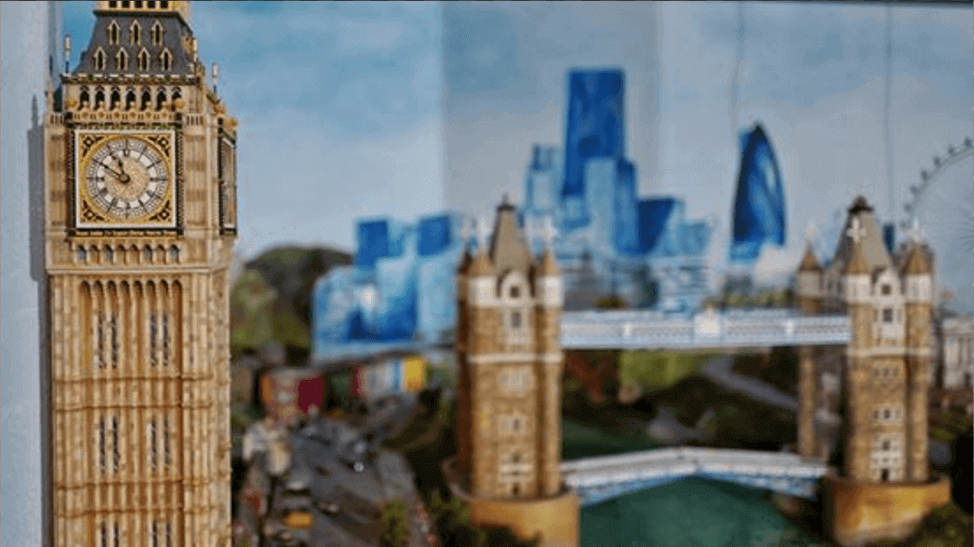 Featured image of Gulliver’s Gate is a Huge Miniature Model with 3D Printed Components