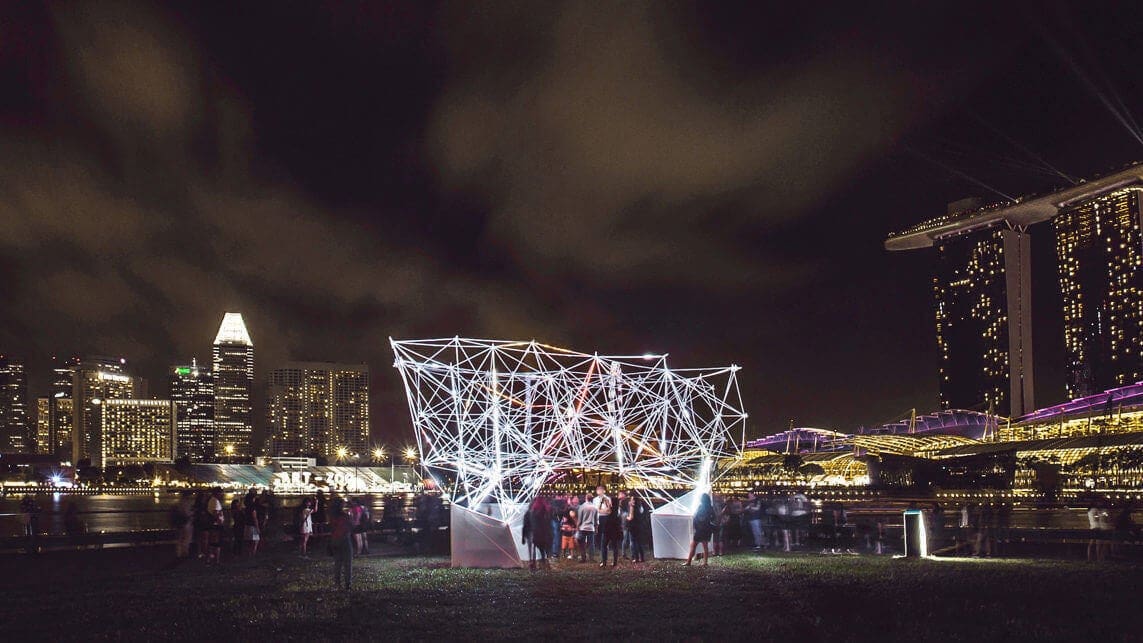 Featured image of This Hypnotic Art Installation is Made Possible with 3D Printing