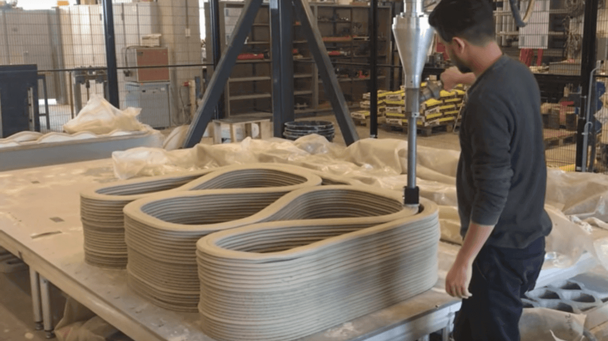 Featured image of TU Eindhoven Commences Construction of a 3D Printed Bridge for Bikes