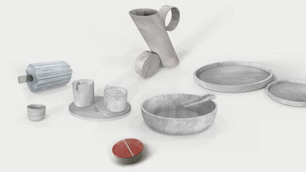 Featured image of These “Bakelite” Containers Are Made from Plastic Trash in the Ocean
