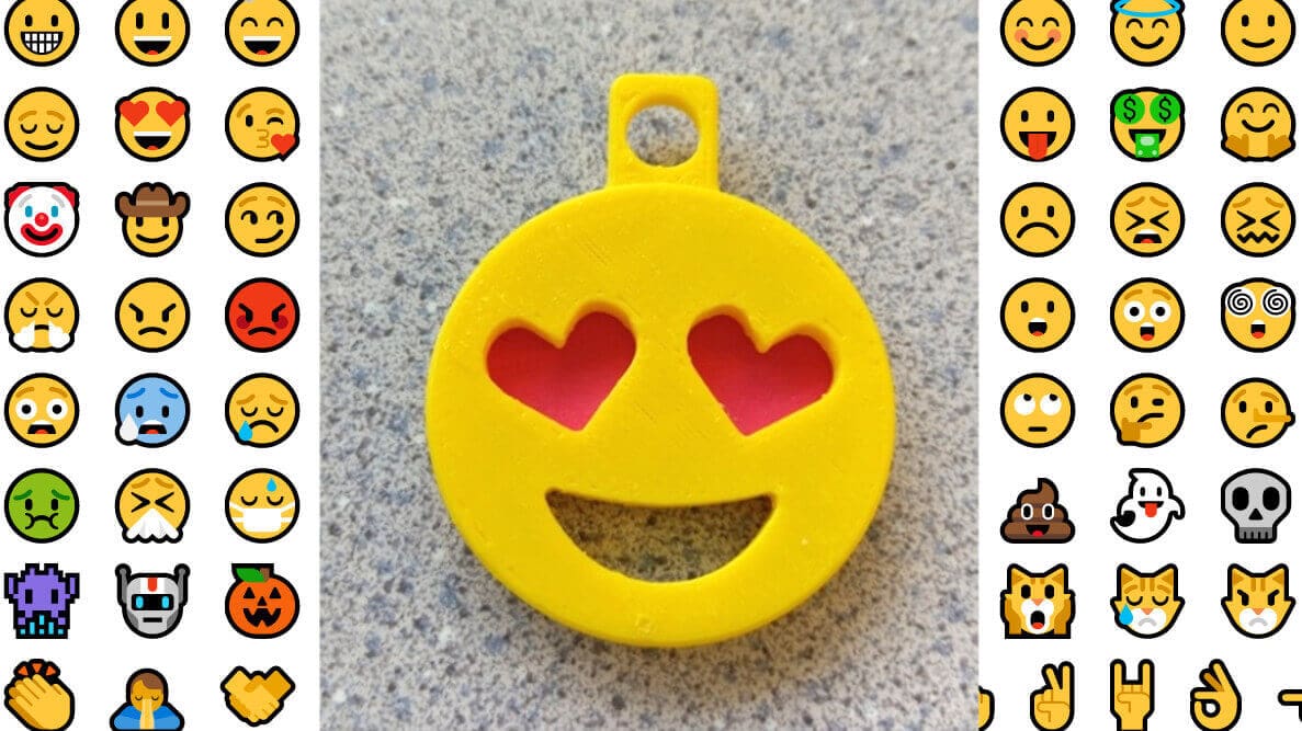 Featured image of 8 Quirky Emoji 3D Printable Toys and Figures
