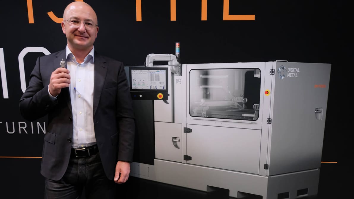 Featured image of Interview With Digital Metal: One Giant Leap For Small Metal 3D Printed Parts