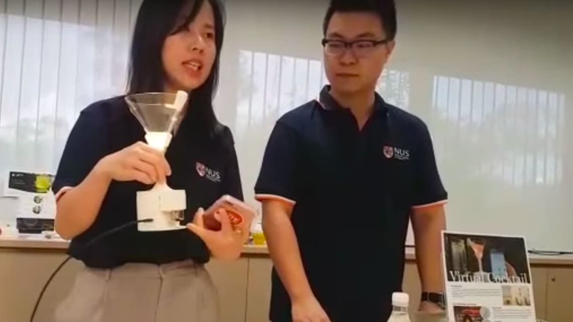 Featured image of 3D Printed Vocktail Makes You Think Water is a Cocktail