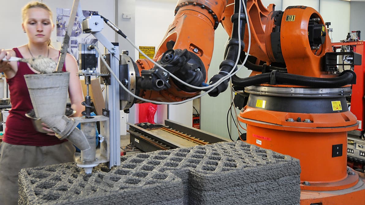 Featured image of Munich Researchers 3D Print Concrete using Selective Binding