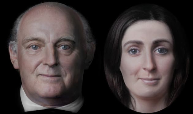 Featured image of Researchers 3D Reconstruct Face Of Famous Irish Writer Jonathan Swift And His Muse Johnson