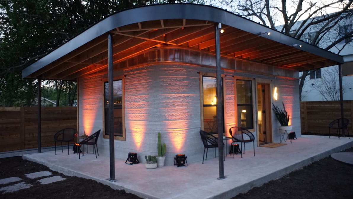 Featured image of Live at SXSW: $4,000 3D Printed Homes for Those Who Lack Shelter