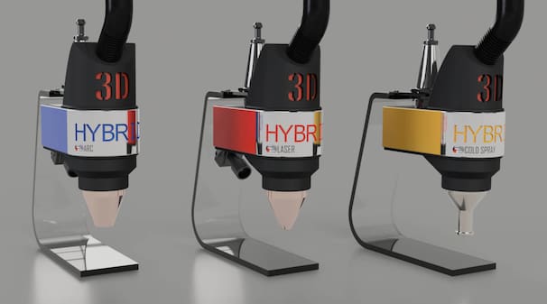Featured image of 3D Hybrid Solutions Adds Metal 3D Printing Capabilities to CNC Machines