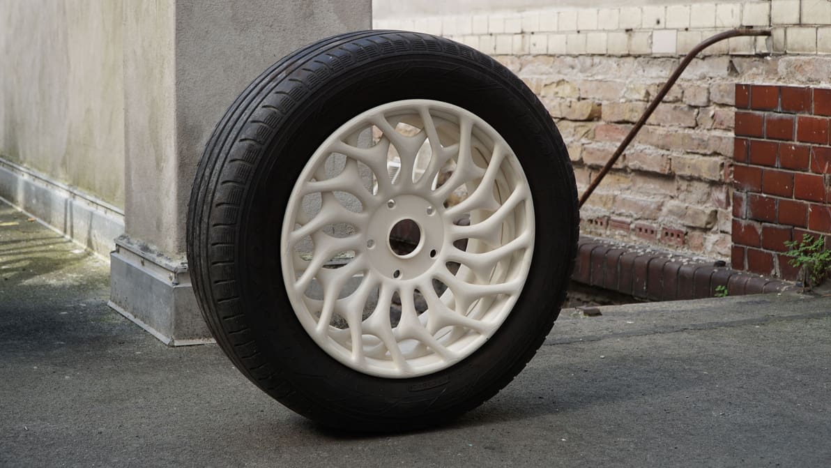 Featured image of BigRep Prototypes Big with a 3D Printed Wheel Rim