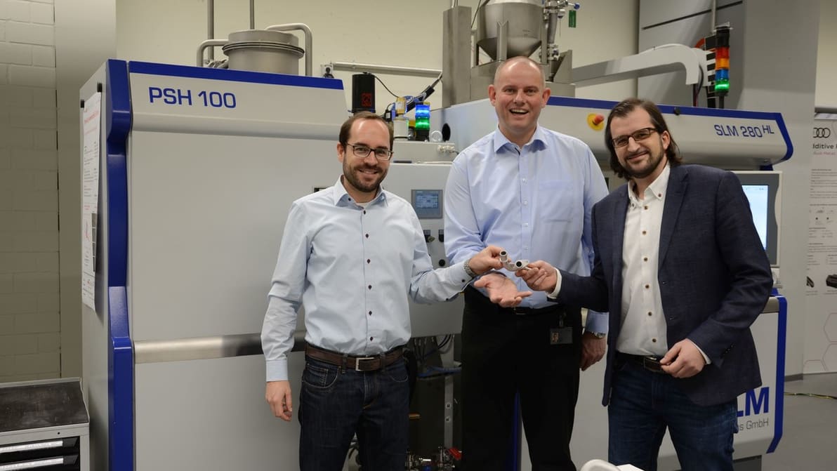 Featured image of Audi Partners with EOS and SLM Solutions to Implement 3D Printing