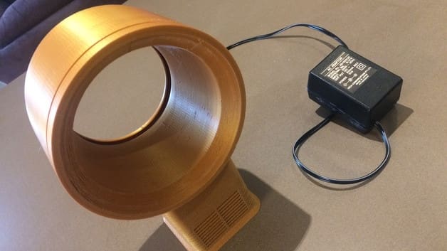 Featured image of [Project] Cool Down With This 3D Printed Bladeless Desk Fan