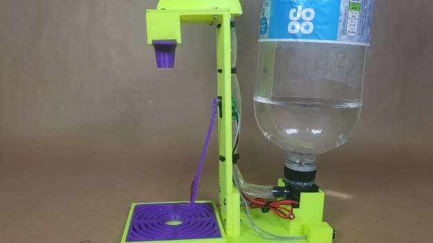 Featured image of [Project] Stay Hydrated with a 3D Printed Drinks Tap