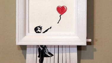 Image de l'en-tête de Projet 3D du week-end : jouez les Banksy avec la réplique autodestructrice de « Love is in the Bin »