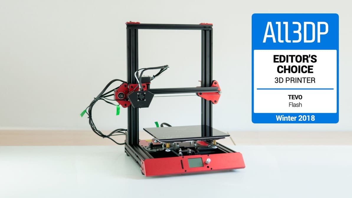 Image de l'en-tête de Imprimante 3D TEVO Flash : les points-clés